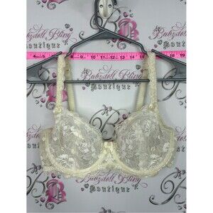 Bra Lace Underwire Bra in Ivory -  Women Intimates